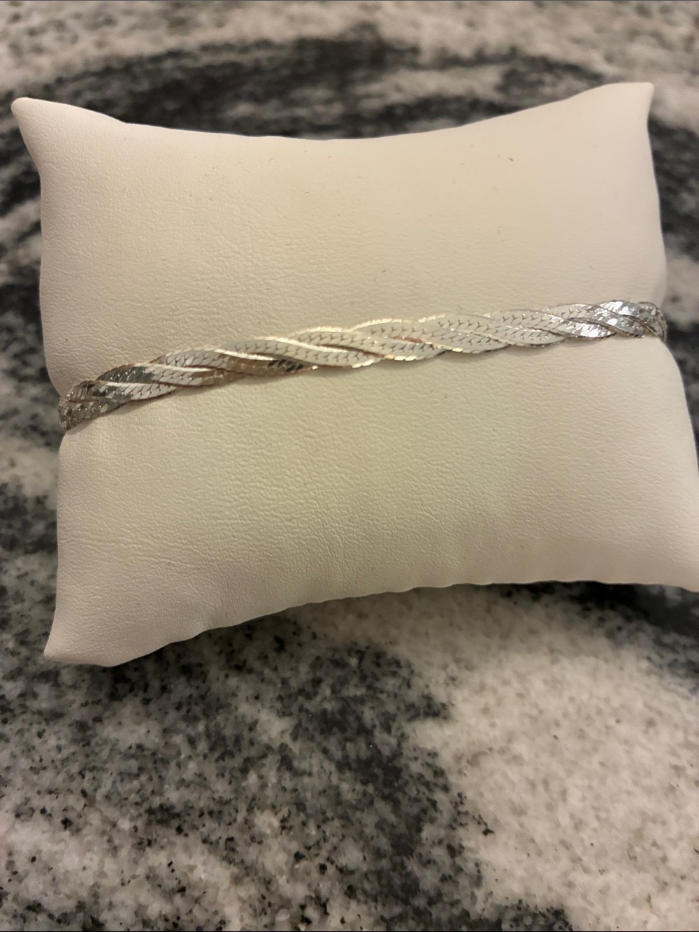 Sterling Silver Twisted Bangle Bracelet - 925 Silver